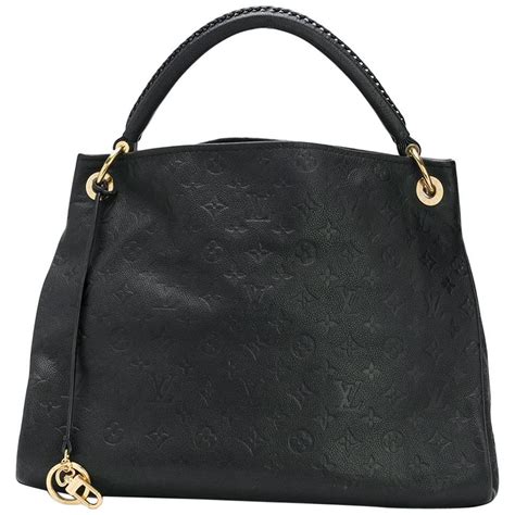 louis vuitton artsy white|louis vuitton black embossed bag.